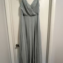 Sage Bridesmaids Dress (Size 12)