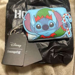 Disney Stitch Christmas Wallet 
