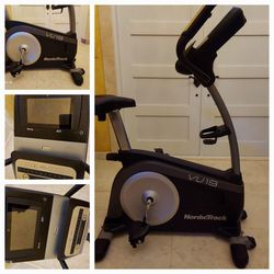 Exercise bike brand new, not one scratch.