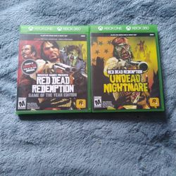 Xbox/ Xbox 360 Red Dead Redemption Goty/ Undead Nightmare