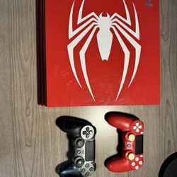 Spiderman Edition PS4 With Controls