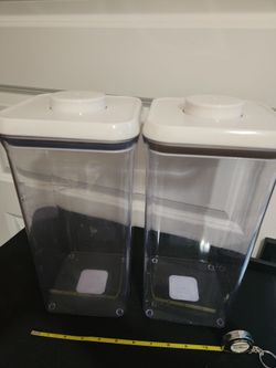 Oxo 5lb food storage - 2 containers 15.00