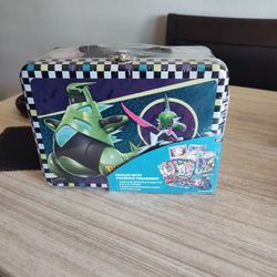 Pokemon Cards And The Lunch Box Tin