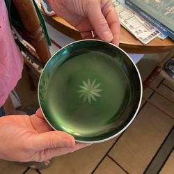 Vintage Olden of Norway Enamel Plate