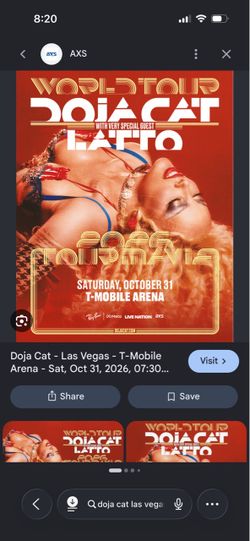 Doja cat concert Las Vegas