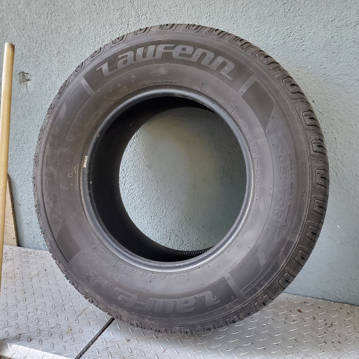 265 70 R17 tires 2 each