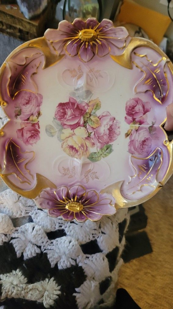 German Rose Plate