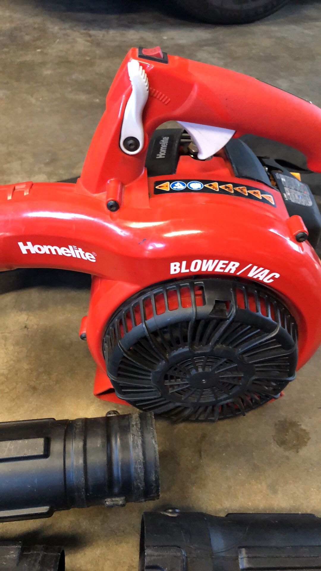 Homelite Gas Leaf Blower Vac for Sale in Moreno Valley CA OfferUp
