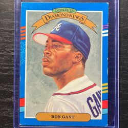 1990 Donruss Diamond Kings Ron Grant Baseball Card #10