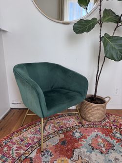 Green Accent Chair