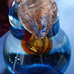 Murano Pear Paperweight.