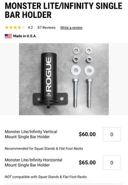 Rogue Single Bar Holder