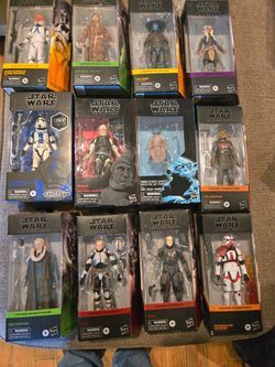 Starwars Black Series Action figures