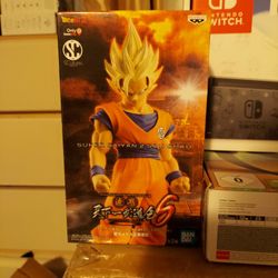 Super Saiyan 2 Son Goku Statue Ban Dai Dragon Ball