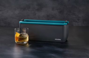 Houdini Clear Sphere Tray: Silicone Ice Mold & Maker