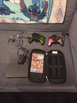 Nintendo Switch Console Bundle +

Mario Kart 8 Deluxe + 2 Controllers - Excellent Condition