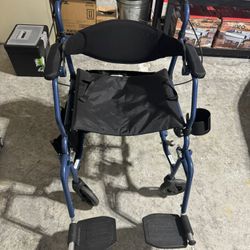 Med Line Transport Chair 