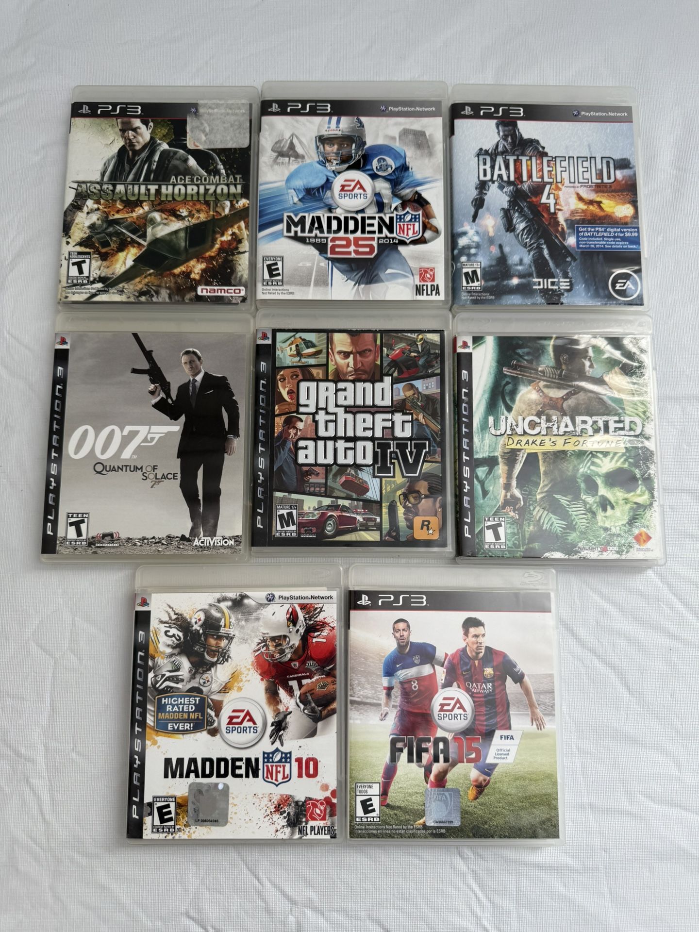 PS3 PlayStation 3 Video Games Lot