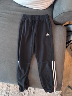 Adidas Black Jogger Sweatpants boys