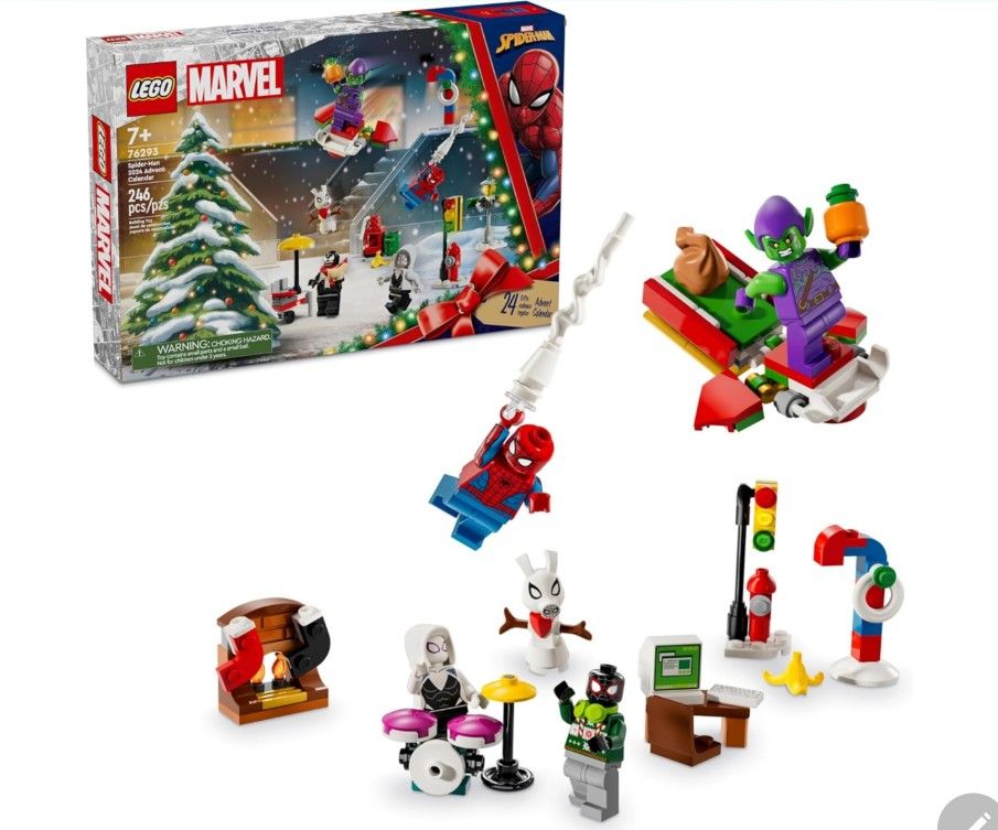 New Opened And Damaged Box 2024 Marvel Advant Calander