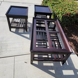 Coffee Table And End Tables