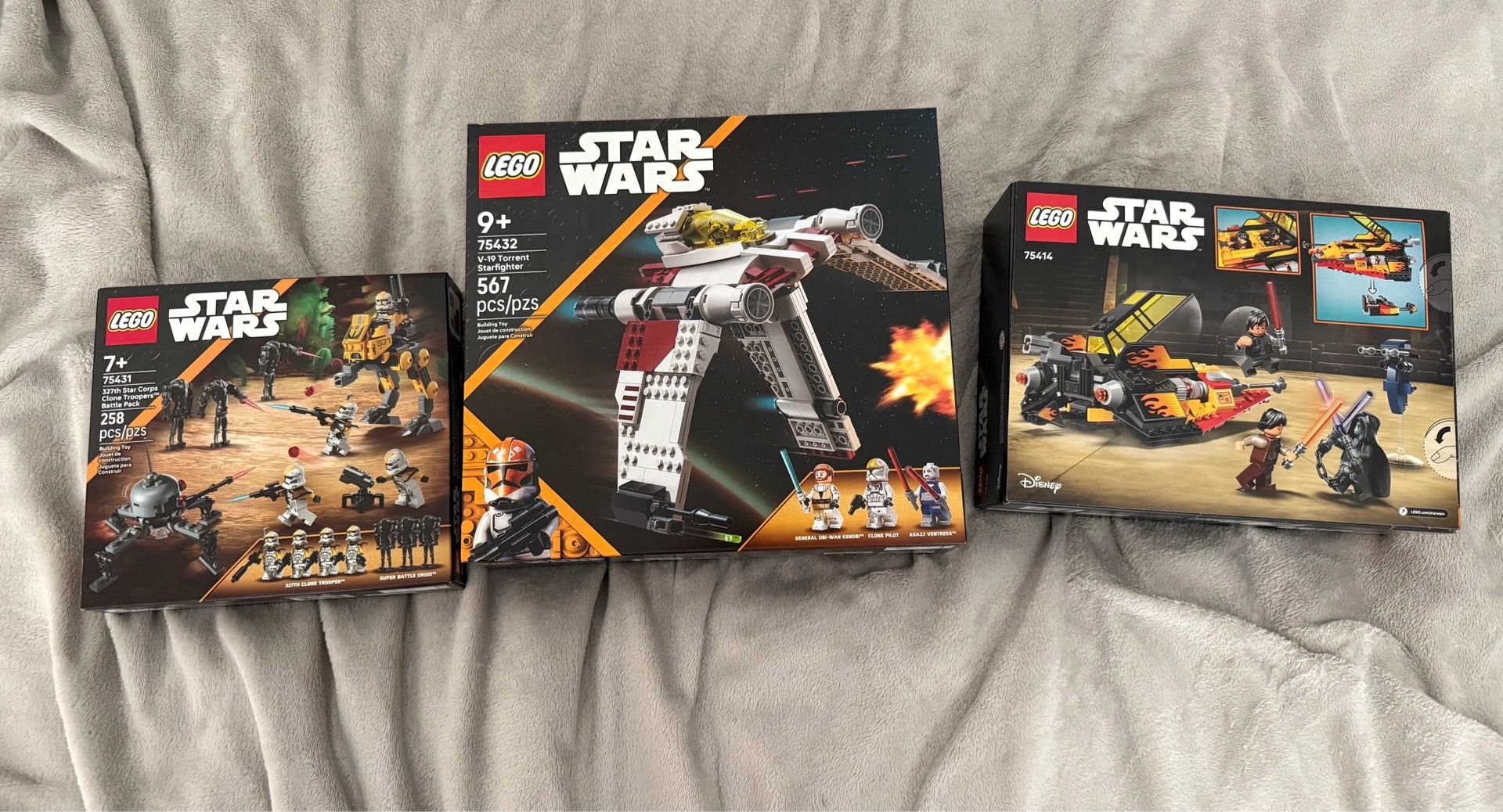 NEW SEALED LEGO Star Wars Lot