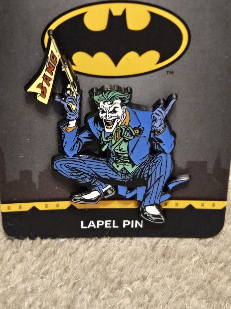 DC Comics Joker Enamel Metal Pin