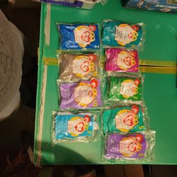 McDonald's Kids Meal TY Beanie Babies Set Of 9 /Find In Box 5