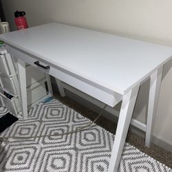 IKEA White Desk Or Makeup Vanity