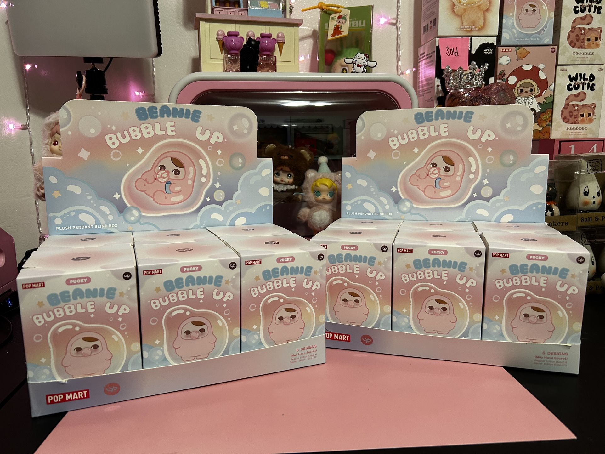Pucky Beanie Bubble Up – POP MART Collectible (Sealed)
