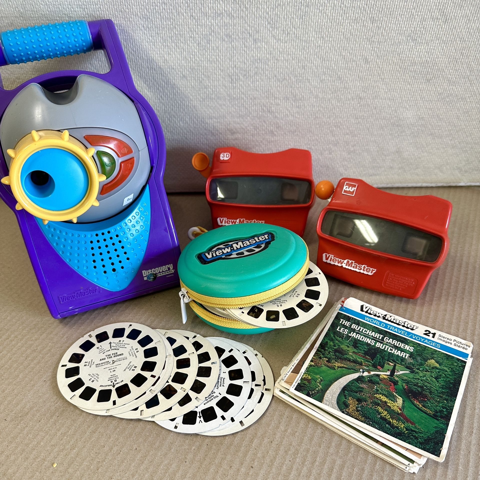 Viewmaster Reels And Viewer Set