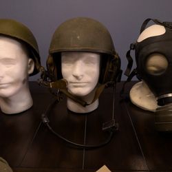 World War II Helmets/Mask