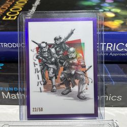 Star Wars Galaxy “Reimagined Art” /50 trading card