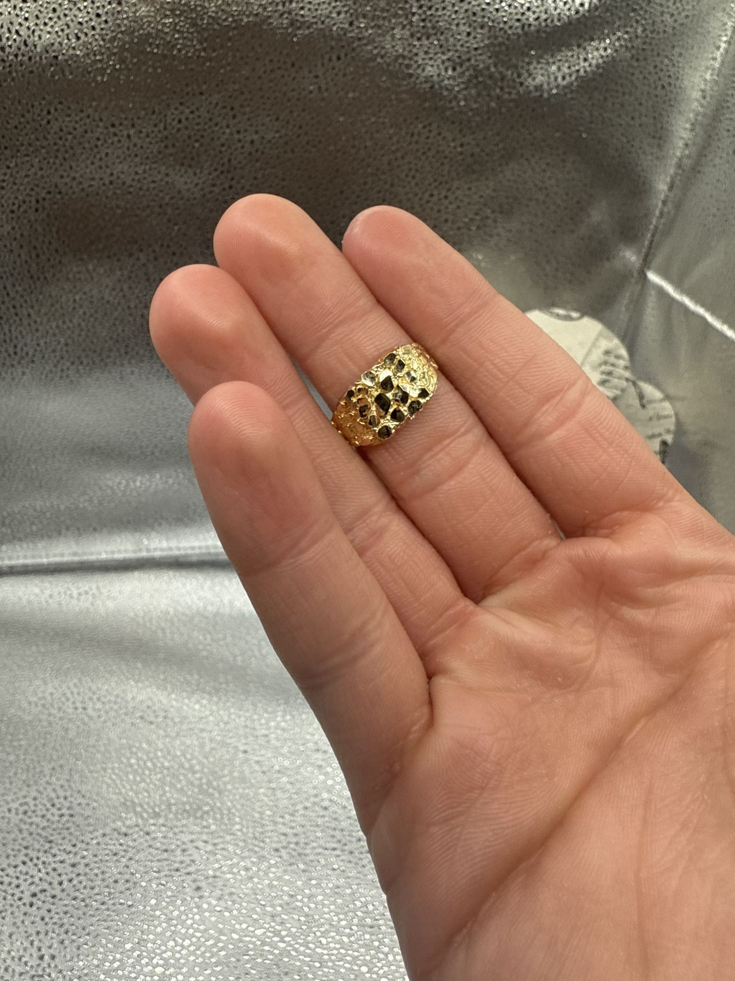 10k Nugget Ring