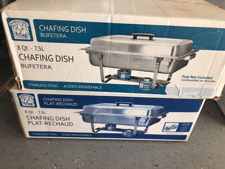Chafing dish bakers & chefs 8 qt for Sale in Framingham, MA OfferUp