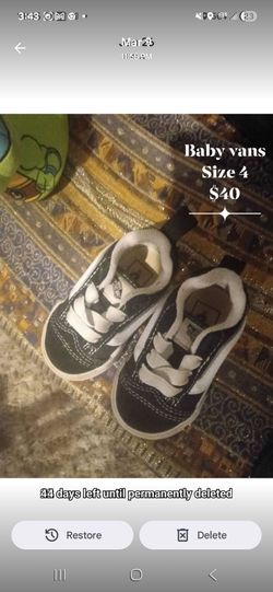 Toddler vans$25