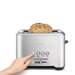 Breville A Bit More 2 Slice Stainless Steel Toaster