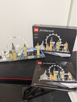 LEGO Architecture Skylines London 21034 Building Set 468 pcs w/ Box & Manual