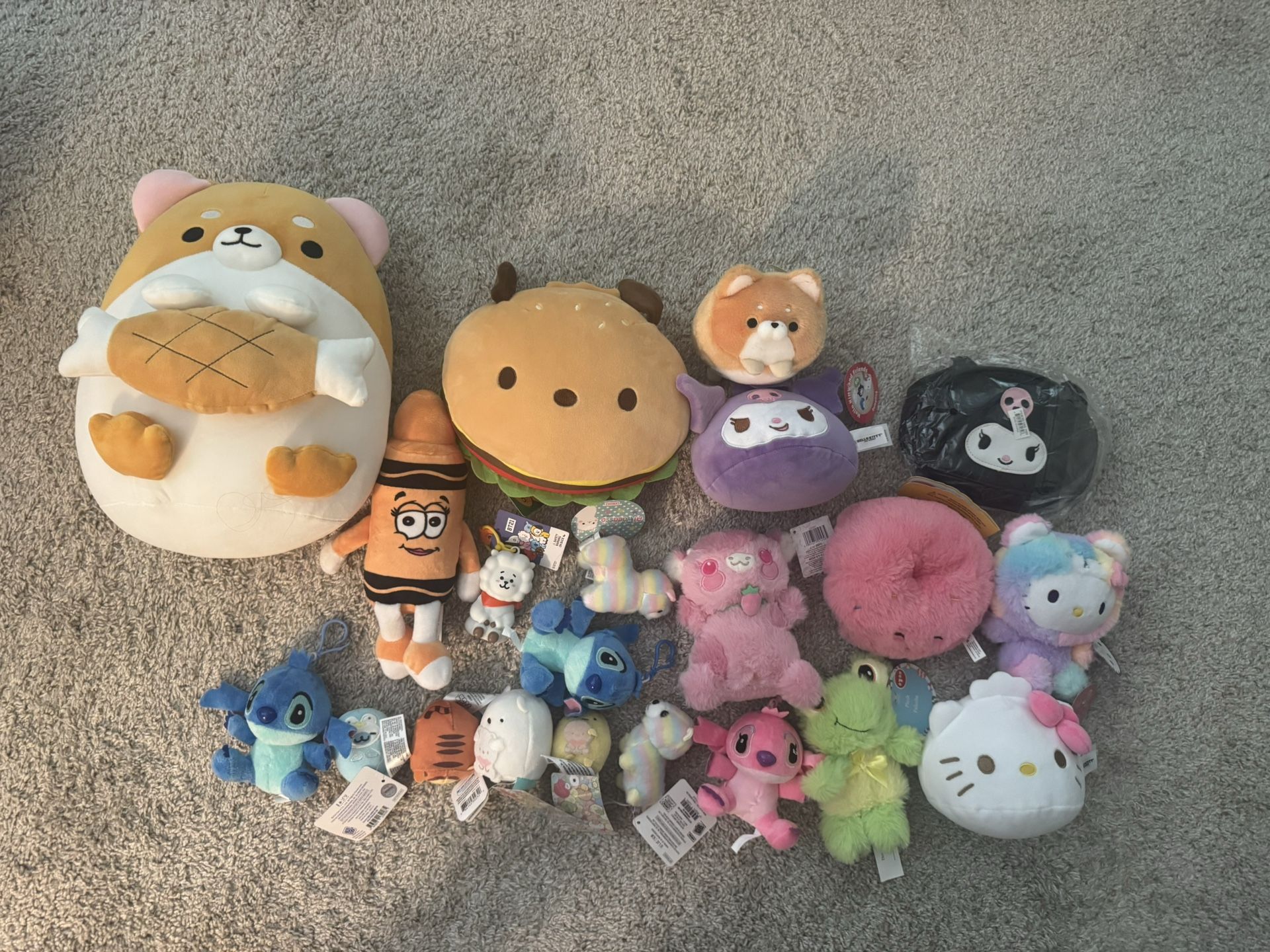 Plushies Plushes Hello Kitty Stitch Stuffed Animals