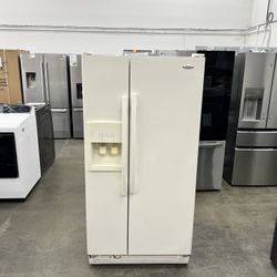 Holiday Deals! 🔥 WHIRLPOOL 33 inch. refrigerator side by side - Only $39 Down No cr3d1t needed