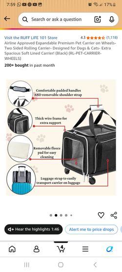 Pet carrier (new)