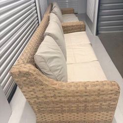 (FREE DELIVERY) Outdoor Premium Quality Large Couches Pair. 