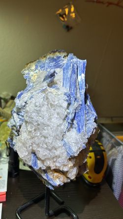 Kyanite On A Stand