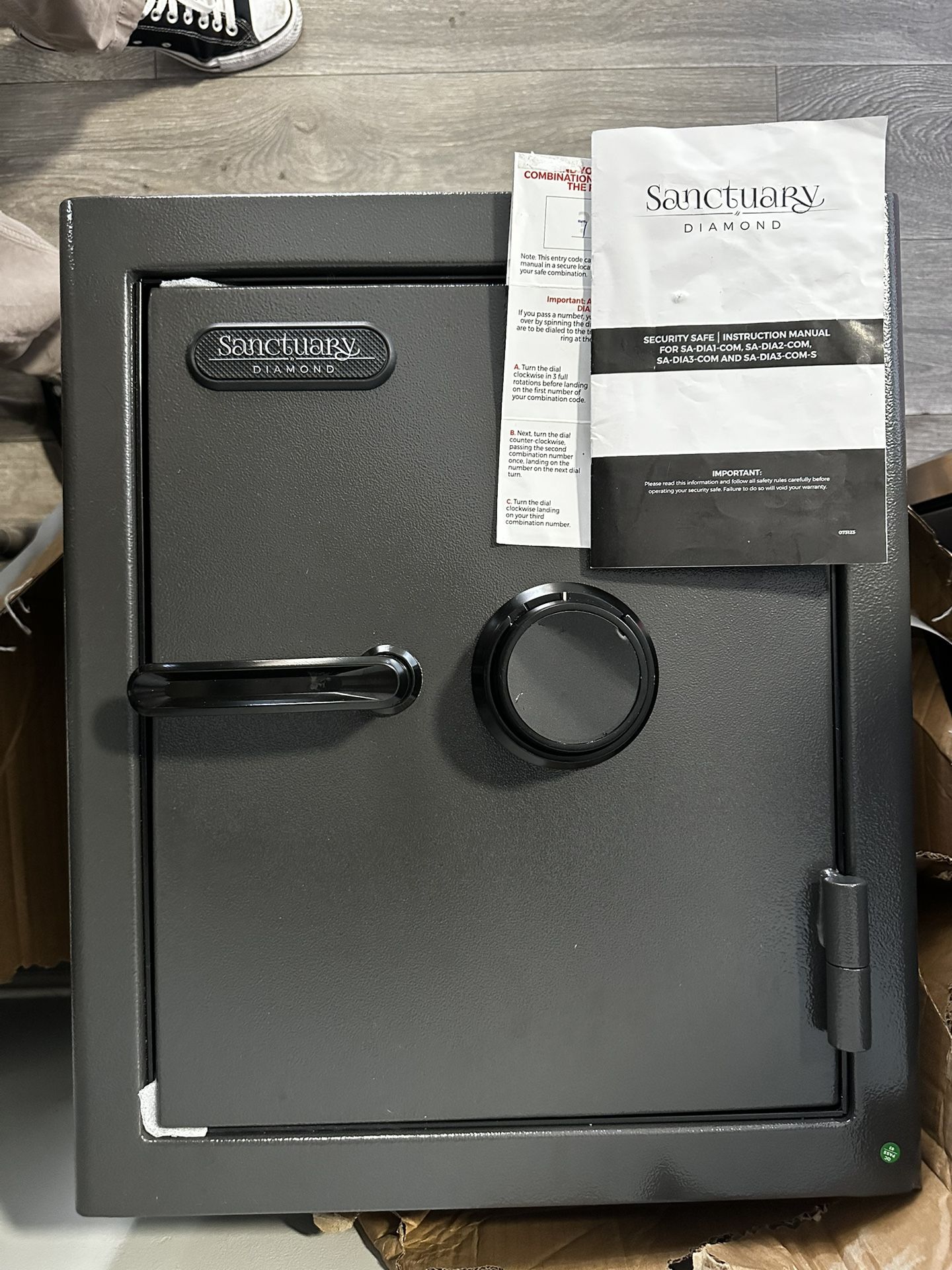Sanctuary diamond Security safe