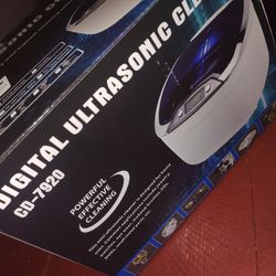 DIGITAL ULTRASOUND JEWLERY CLEANER