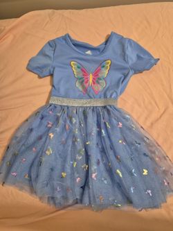 Toddler butterfly dress