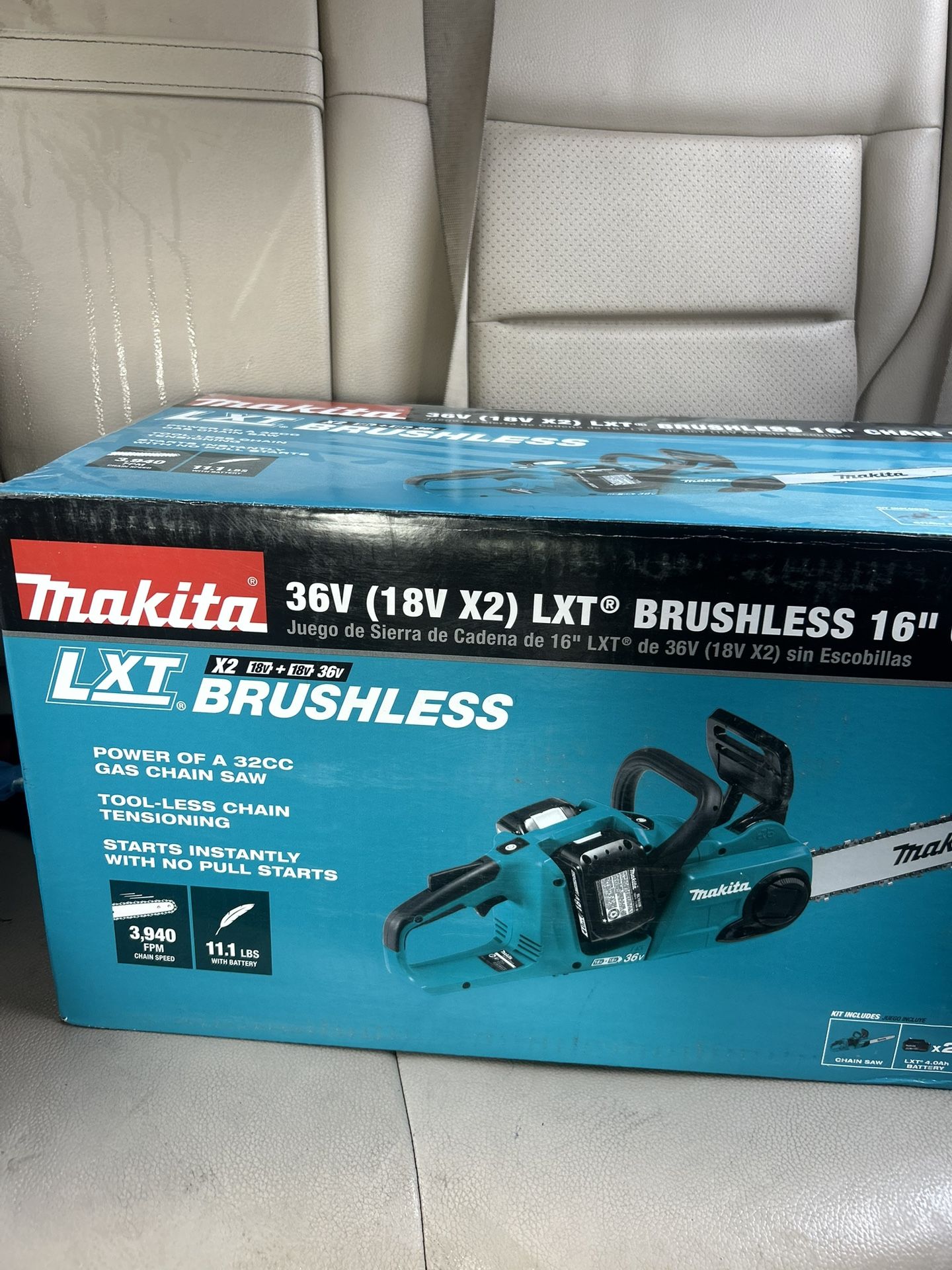 Makita Brushless Chainsaw