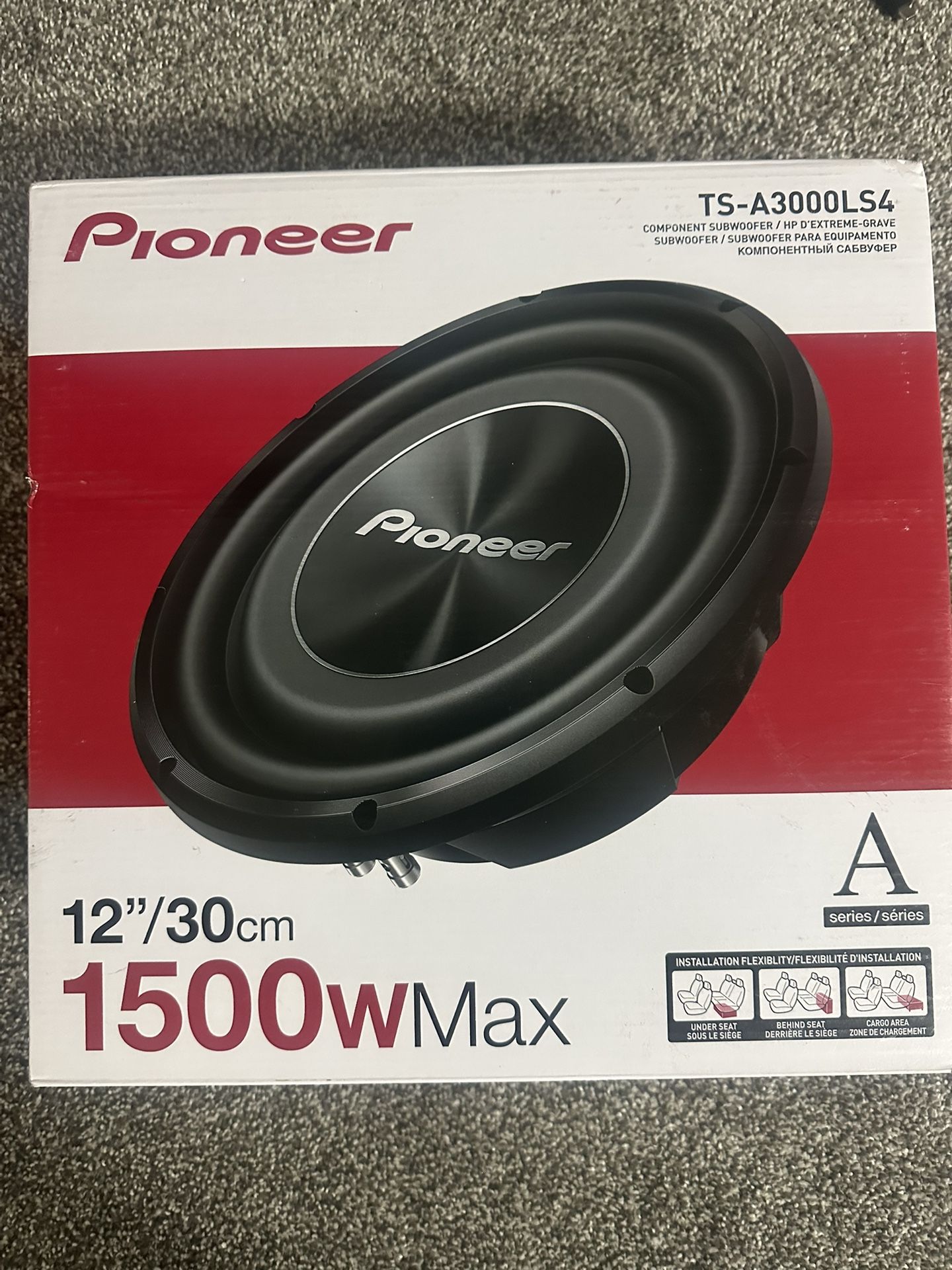 2 12 Inch Speakers, Compact For Subwoofers Will Pick Up Trucks, Camaro Firebird And Other Small Cars