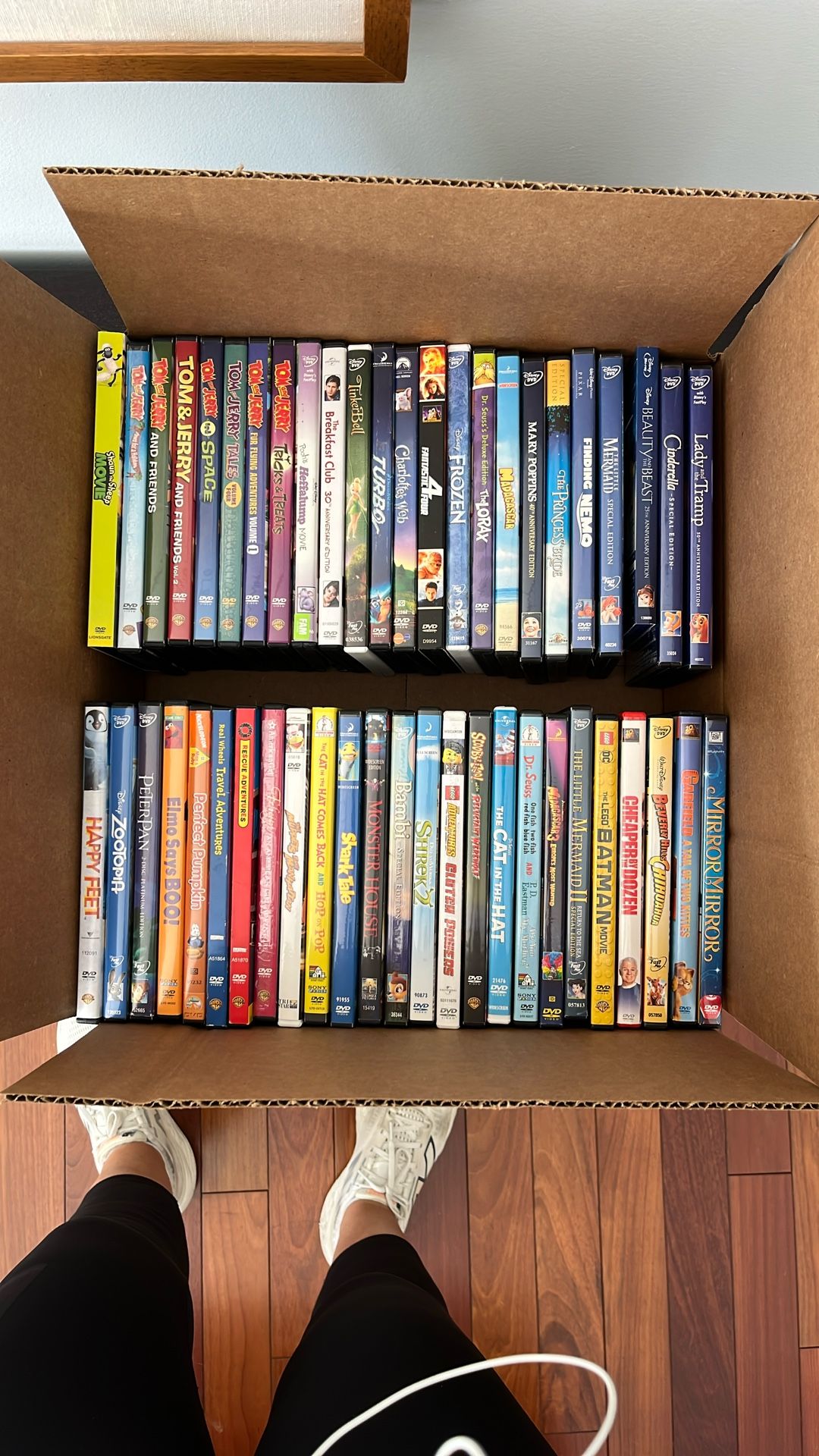 Children’s DVDs, Box Full Of Classics