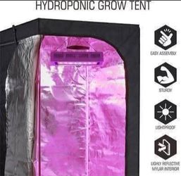 SALE! New Hydroponic Indoor Grow Tent Kit Reflective Mylar Dark Room System Accessories